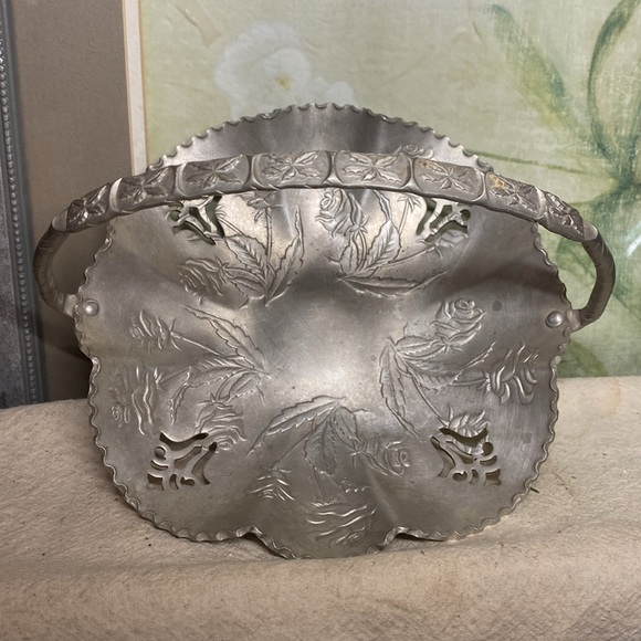 Vintage 1940s Farber & Shlevin Inc brand Basket - Picture 2 of 5